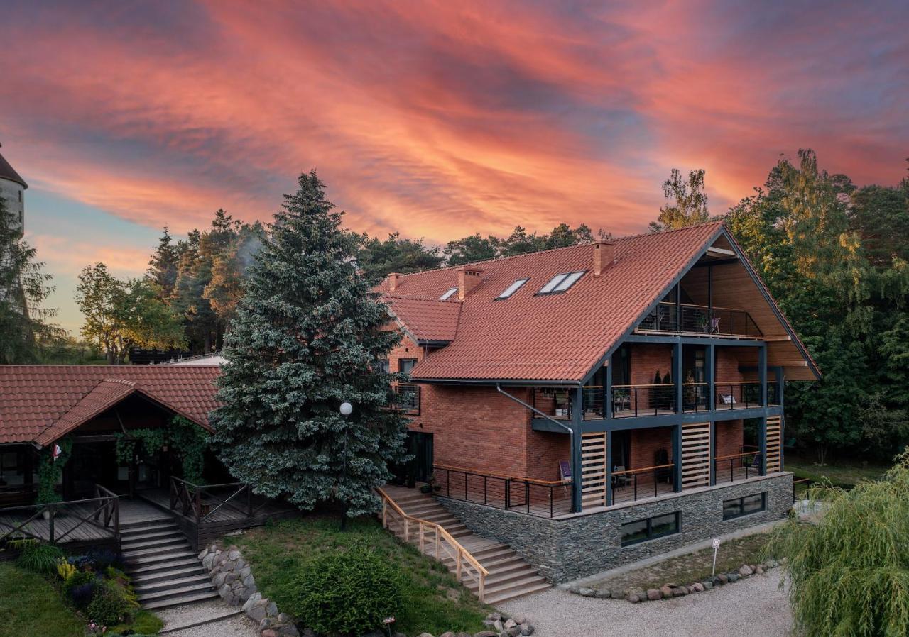 Roza Wiatrow Hotel Węgorzewo Exterior foto